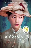 book cover for The Downstairs Girl: Reese's YA Book Club