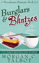 book cover for Burglars & Blintzes