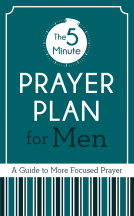 book cover for The 5-Minute Prayer Plan for Men