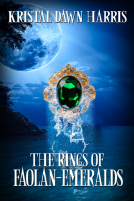 book cover for The Rings of Faolan-Emeralds