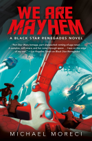 book cover for We Are Mayhem