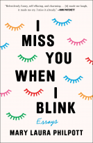 book cover for I Miss You When I Blink