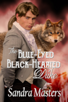 book cover for The Blue-Eyed Black-Hearted Duke