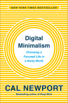 book cover for Digital Minimalism