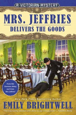 book cover for Mrs. Jeffries Delivers the Goods