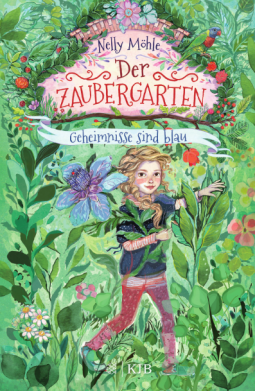 Buchcover für Der Zaubergarten – Geheimnisse sind blau