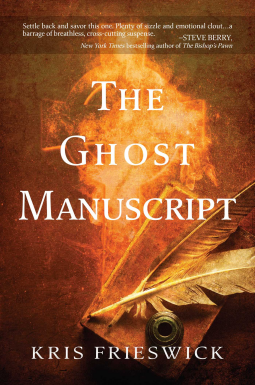 book cover for The Ghost Manuscript