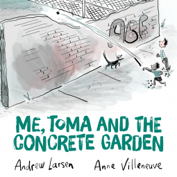 book cover for Me, Toma and the Concrete Garden