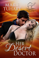 book cover for Her Desert Doctor