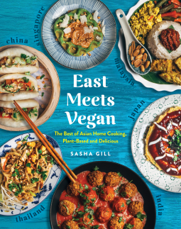 book cover for East Meets Vegan