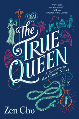 book cover for The True Queen