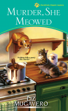 book cover for Murder, She Meowed