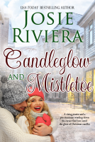 book cover for Candleglow and Mistletoe