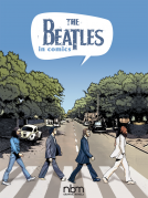 book cover for The Beatles in Comics!