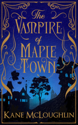 book cover for The Vampire of Maple Town