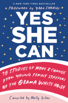 book cover for Yes She Can