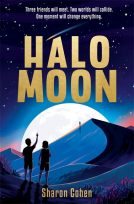 book cover for Halo Moon