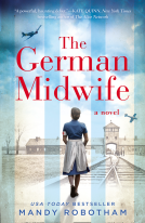book cover for The German Midwife