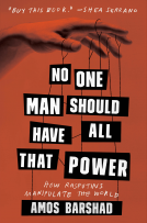 book cover for No One Man Should Have All That Power