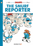 book cover for The Smurfs #24