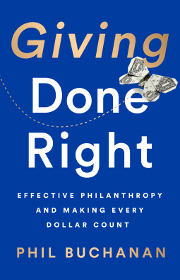 book cover for Giving Done Right