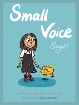 book cover for Small Voice Says