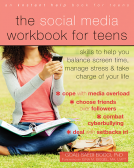book cover for The Social Media Workbook for Teens