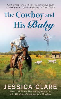 book cover for The Cowboy and His Baby