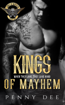 book cover for Kings of Mayhem