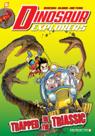 book cover for Dinosaur Explorers Vol. 4