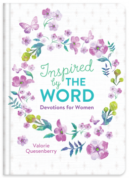 book cover for Inspired by The Word Devotions for Women