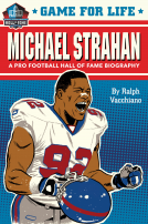 book cover for Game for Life: Michael Strahan