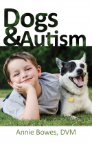 book cover for Dogs and Autism