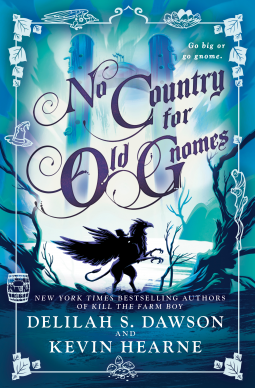 book cover for No Country for Old Gnomes
