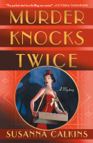 book cover for Murder Knocks Twice