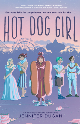 book cover for Hot Dog Girl