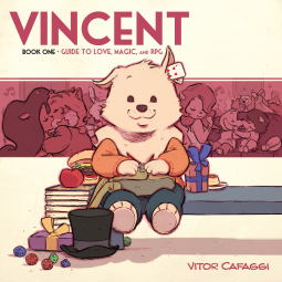 book cover for Vincent Book One