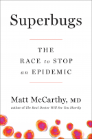 book cover for Superbugs