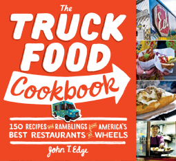 book cover for The Truck Food Cookbook