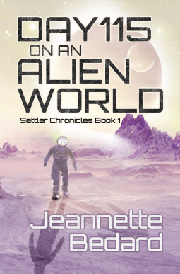 book cover for Day 115 on an Alien World
