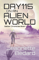 book cover for Day 115 on an Alien World