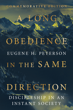 book cover for A Long Obedience in the Same Direction
