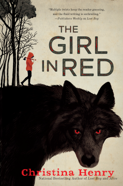 book cover for The Girl in Red