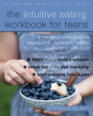 book cover for The Intuitive Eating Workbook for Teens