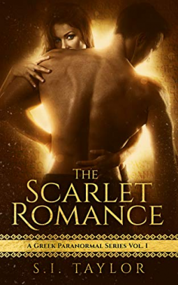 book cover for The Scarlet Romance