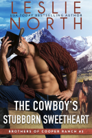 book cover for The Cowboy's Stubborn Sweetheart