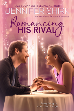 book cover for Romancing His Rival