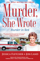book cover for Murder, She Wrote: Murder in Red