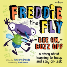 book cover for Freddie the Fly: Bee On, Buzz Off