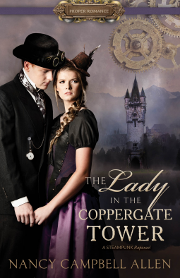 book cover for The Lady in the Coppergate Tower